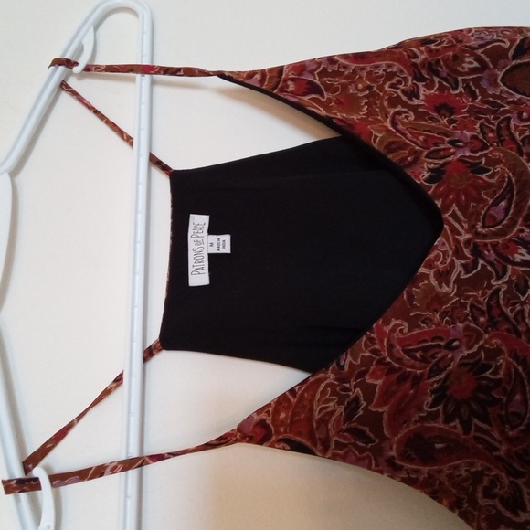 Patrons of Peace Ruffled Boho Tank Blouse - Picture 2 of 12